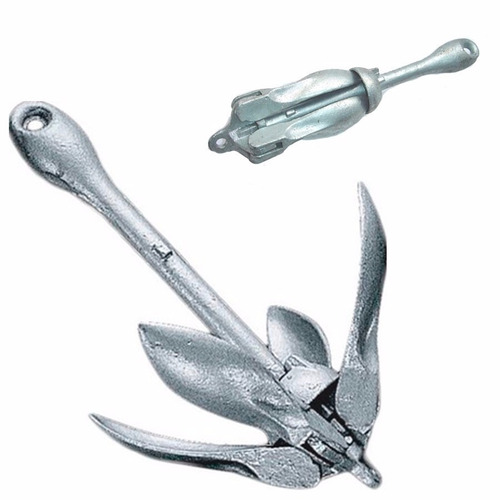 Ancla Plegable Galvanizada De 6 Kg Mariposa Local Palermo