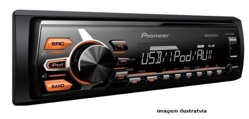 Som automotivo Pioneer MVH X178UI com USB e bluetooth