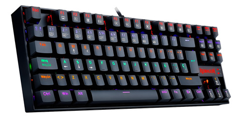 Teclado Mecánico Redragon Kumara K552 Negro Rgb Esp (Usado)