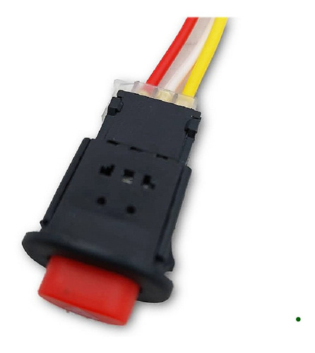 Imagen 2 de 3 de Boton Switch Luces Intermitentes Universal Moto