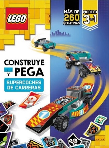 Construye Y Pega Supercoches De Carrera - Lego