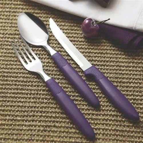 Garfo de Mesa Tramontina Roxo 22,5cm - Lar&Lazer