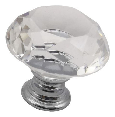 38 Perillas Jaladera De Cristal En Forma De Diamante
