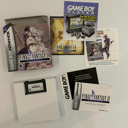 Final Fantasy Iv 4 Gba Gameboy Advance Nintendo En Caja