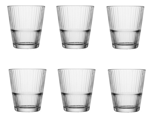 Vaso Vidrio 290ml Grande-sunray Pasabahce Set X6