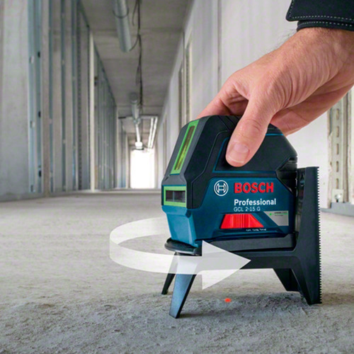 Nivelador Láser Combinado Verde Bosch Gcl 2-15 G + Base Rm1