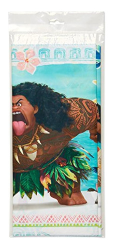 American Greetings Moana - Cubierta De Mesa De Plástico, 54 