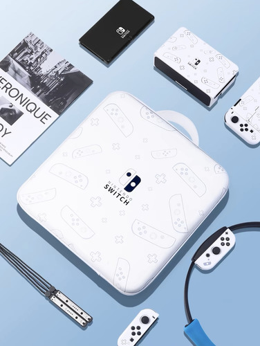 Maleta Rigida Para Nintendo Switch Proteccion Anti Caidas Co
