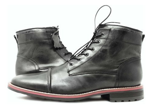 Imagen 5 de 6 de Zapato De Caballero Tipo Botín Piel Fina Vacuno Casual