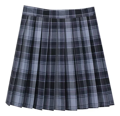 comprar Faldas P For Mujer, Cortas, A Cuadros, Estilo Retro, Plisad
