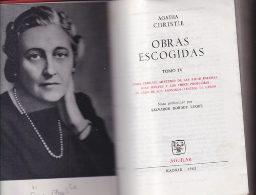 Agatha Christie Obras Escogidas 4 Aguilar