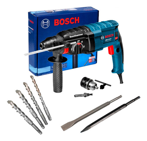 Martelete Rompedor Perf Bosch Gbh2-24 820w Sem Maleta + Aces