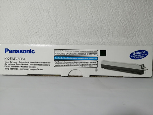 Kx-fatc506a Toner Cyan Panasonic Original