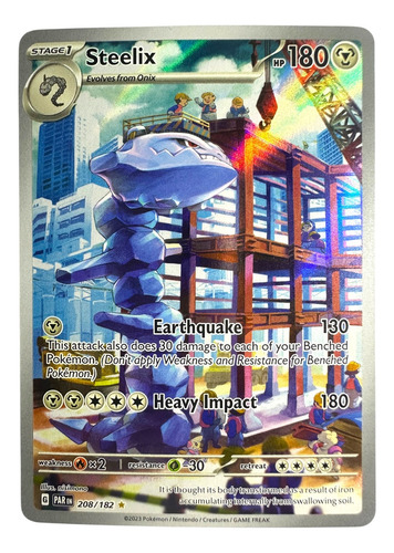 Steelix 208/182 - Paradox Rift - Pokemon Tcg
