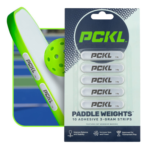 Pckl Pickleball Paddle Cinta De Plomo Pesos De Cinta  Xpb45