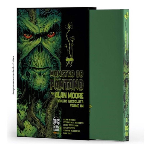 Libro Monstro Do Pantano Por Alan Moore Vol 01 De Moore Alan