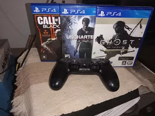 Sony Playstation 4 Slim + 2tb De Hd + 3 Jogos Mídia Física