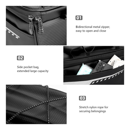 Bolsa Portaequipajes Trasera Para Bicicleta, Equipo De Equit