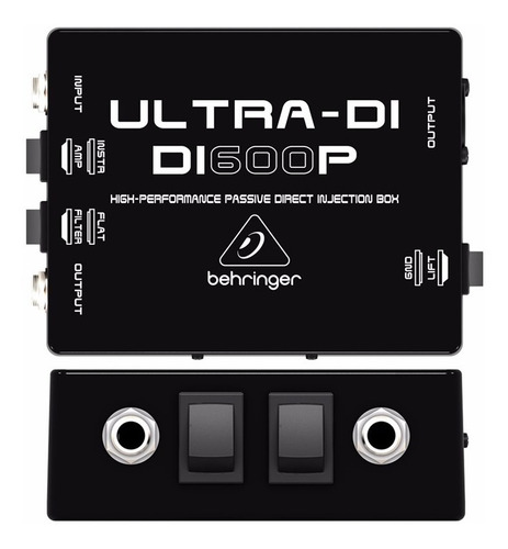 Behringer Ultra Di600p Caja De Inyección Directa Pasiva