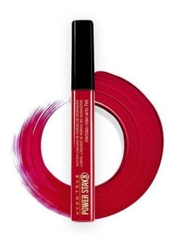 Avon Labial Liquido Power Stay Mate Intransferible Dura 16hs Color Resilent Red