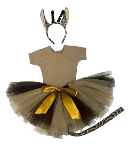 Disfraz de jirafa para niña con tutu new arrivals