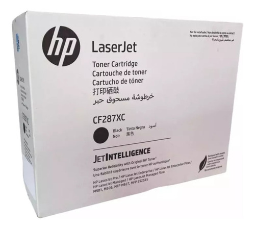 Cartucho De Toner Original Hp Laserjet Cf287xc