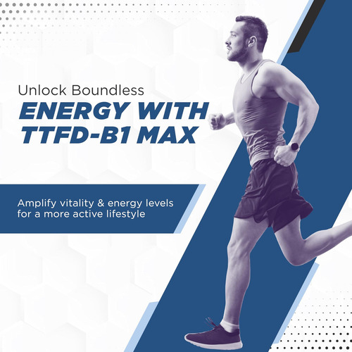 Ttfd - B1 Max - Tiamina Vitamina B1 Ttfd - 100mg - (dissulfe
