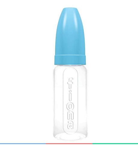Set de biberones trifásicos Fiona, 50/120/240 ml, boquilla de silicona para bebés, color azul oso