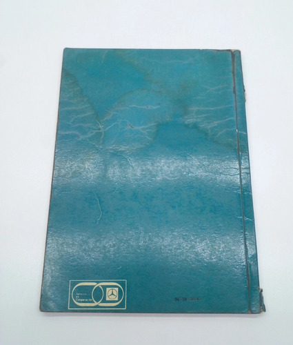 Manual De Usuario Mercedes-benz L-lo-ifu 608 D 1980. (Usado)