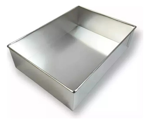 Forma Retangular Alta 30x22x10cm Alumínio