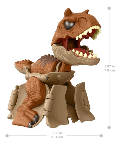 Jurassic World Fierce Changers Carnotaurus 2 In 1