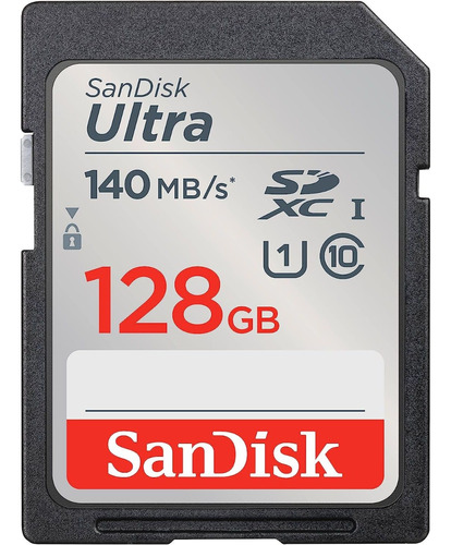 Memoria Ultra Sdxc Uhs-i 128gb 140 Mb/s Sdsdunb-128g-gn6in