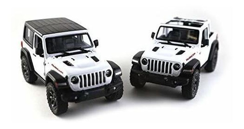 Conjunto De 2 Wrangler Rubicon 4x4 Techo Duro Y Convert...