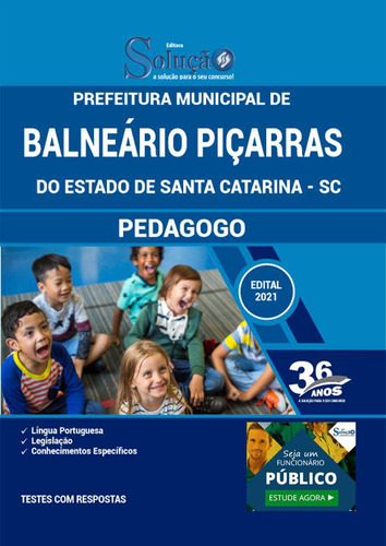 Apostila Concurso Balneário Piçarras Sc - Pedagogo