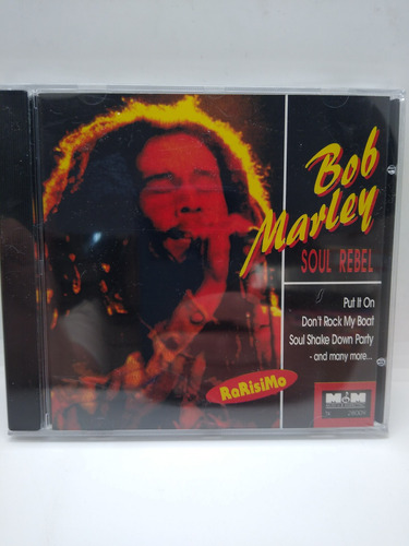 Bob Marley Soul Rebel Cd Nuevo