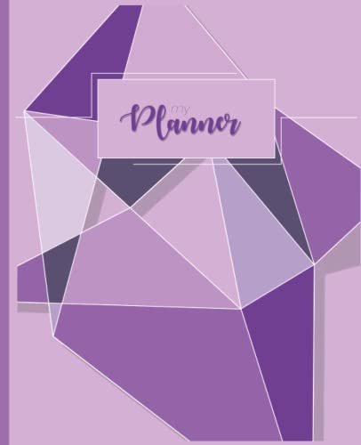 Planner Purple Edition Wide Ruled Perfect Bound Soft Cover 7