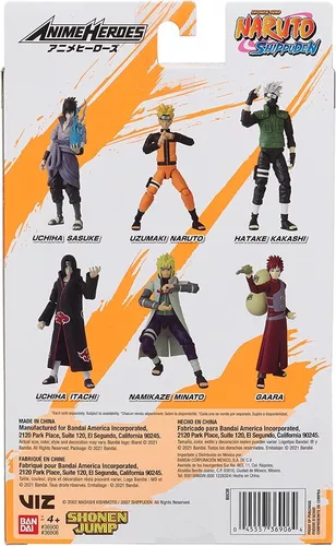 Anime Heroes figura de acción oficial de Naruto Shippuden de
