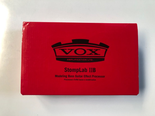 Pedal Efecto Bajo Vox Stomplab Iib