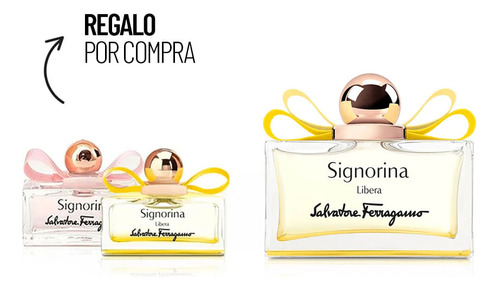 Kit Perfume Mujer Salvatore Ferragamo Signorina Libera Edp 1