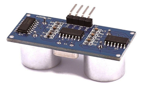 Tecneu 10 Unidades Sensor Ultrasonico de Distancia HC-SR04 con 10 Soportes Acrílicos