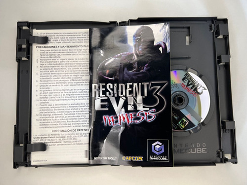 Resident Evil 3 Nemesis Game Cube Envió Rápido Gratis. (Usado)