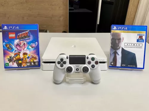 Ps4 Slim 500gb Usado + 2 Jogos Físicos Garantia E Nf