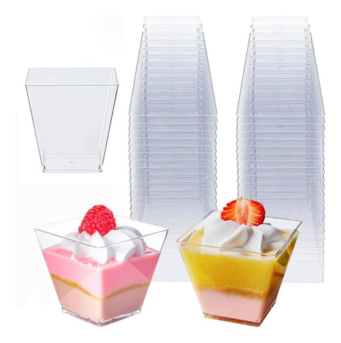 Cazas De Postre De Bega Home - 5 Oz 50 Tazas - Ideal Para Pa