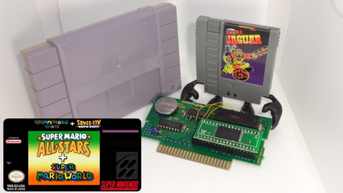 Super Mario All Star + Super Mario World Snes (repro & Hack)