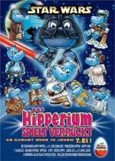 Star Wars Happy Hippos Alemania Promoción 2002 Set Completo