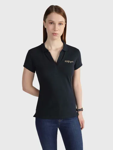 Polo tommy hilfiger azul marino sale