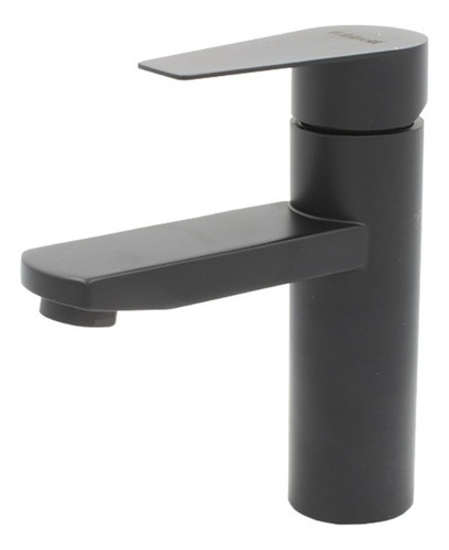 Monomando Lavabo u Ovalin Baño Acero Inoxidable 304 Acabado Negro Mate Bmc