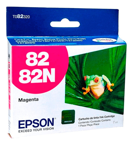 Tinta Epson 82n Magenta T082320-al R270/rx590