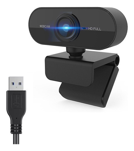 Cámara Web Usb Full Hd 1080p Con Micrófono Transmisión En Vi