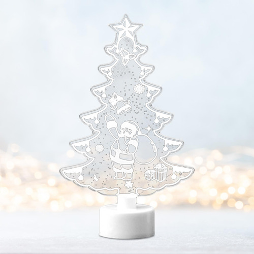 3 Christmas Decoration Lights Table Centerpiece Xmas Tree